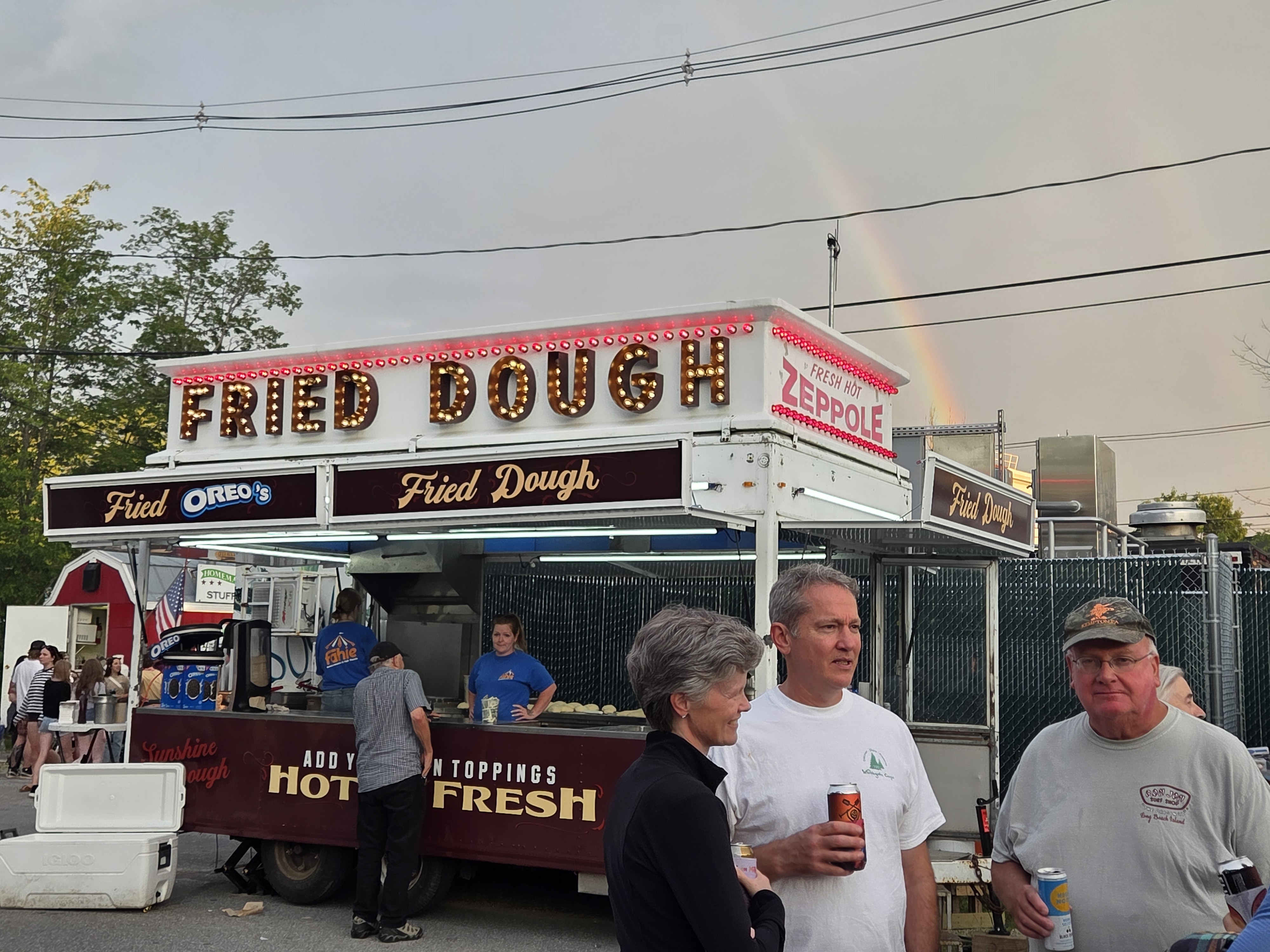 Fresh fried dough